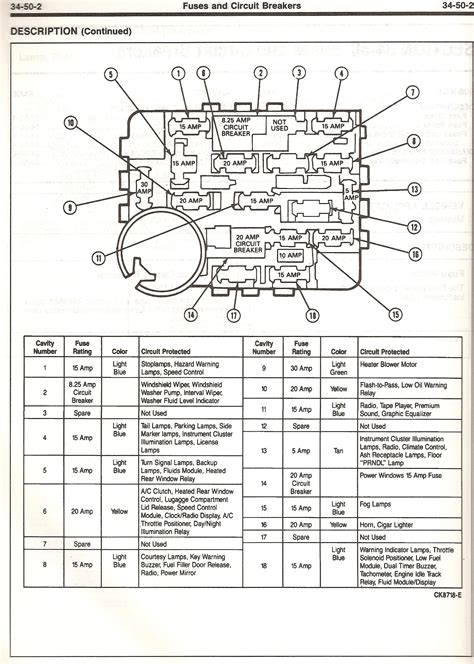 2007 ford mustang fuse diagram